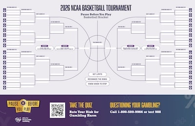 Sports betting bracket